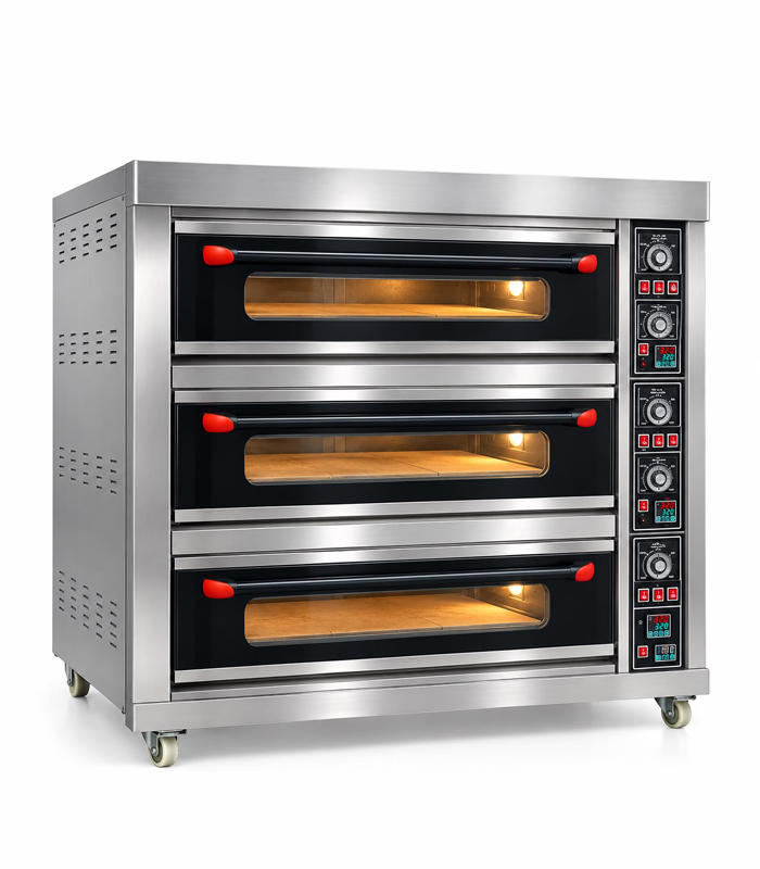 oven3 فرن كهربائي تجاري احترافي بثلاثة طوابق - الصورة 1
